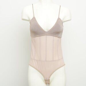 Zara bodysuit, Size S (2), Tan colour